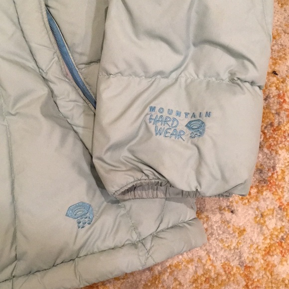Mountain Hardware Blue down puffer coat - Picture 2 of 6
